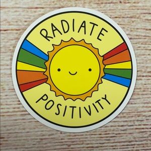 Peaceful sticker matte finish brand new.